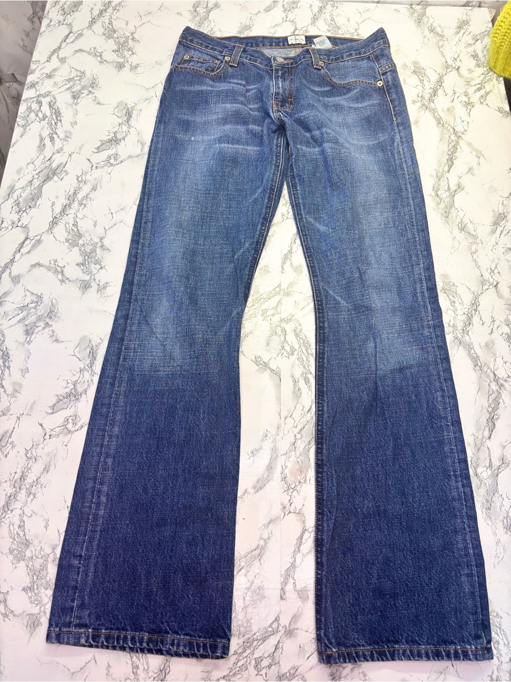 Calvin Klein Jeans Y2K Low Rise Women's Medium Blue Straight Denim Size 7
